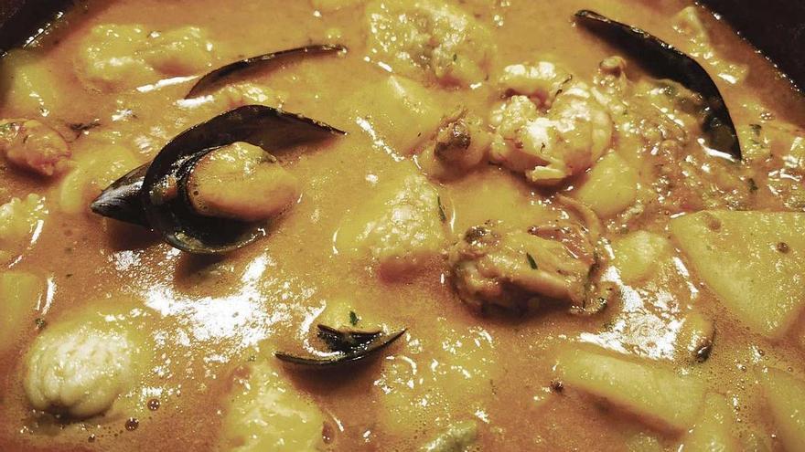 Las recetas de cocina de Antoni Tugores | Caldera de peix i marisc