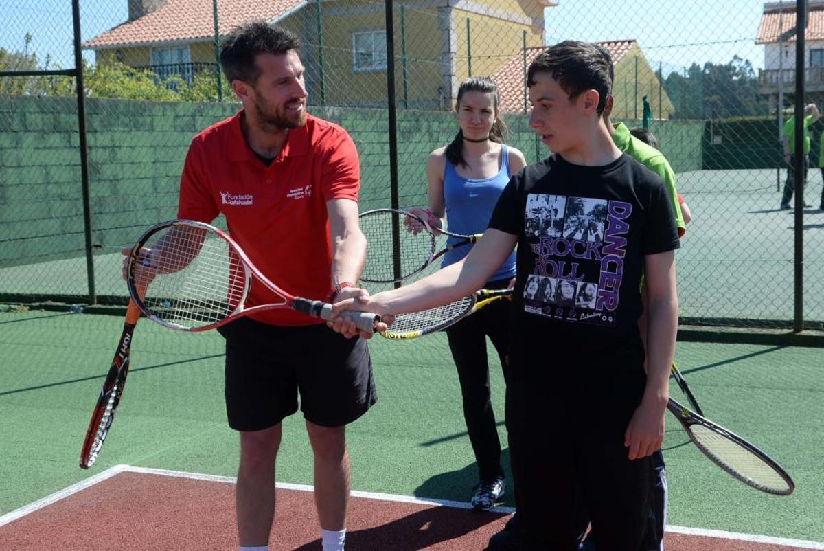 "Match ball" por la integración gracias a Rafa Nadal "Match ball" por la integración gracias a Rafa Nadal