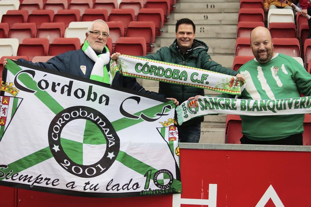 El Córdoba CF cae ante el Sporting.