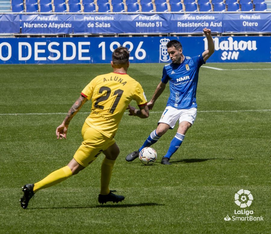 El Real Oviedo-Girona en imágenes