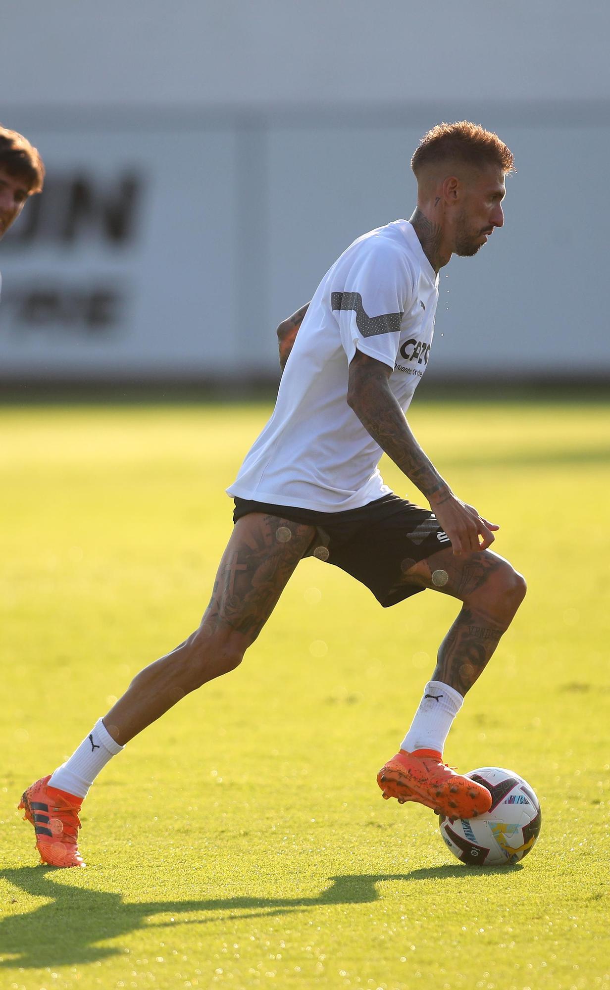 Las mejores imágenes del entrenamiento del Valencia CF