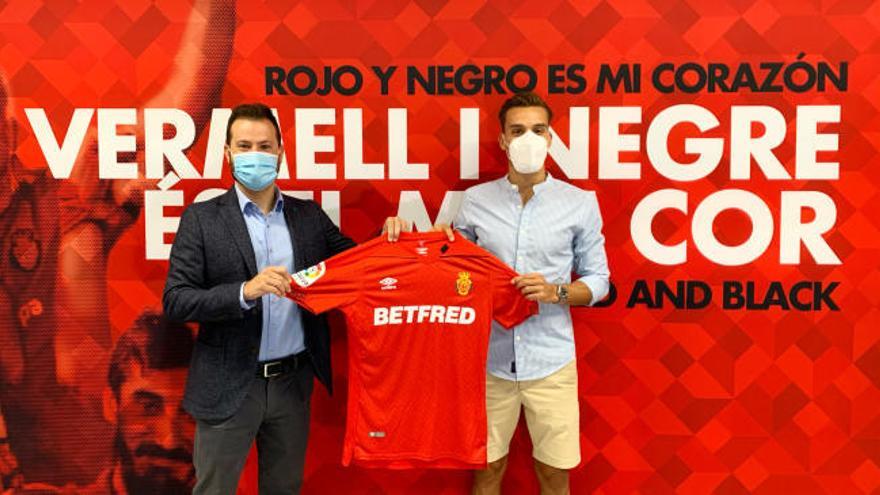 Brian Oliván, nuevo jugador del RCD Mallorca