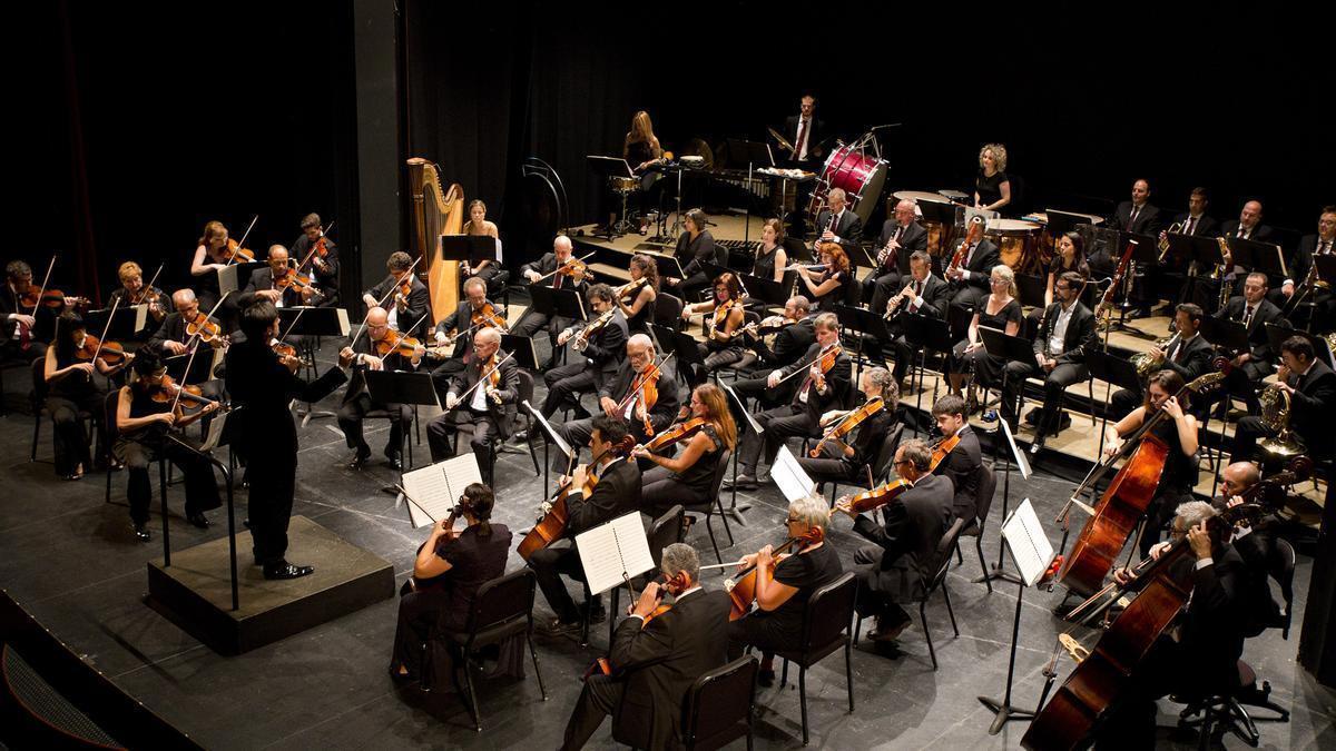 La Orquesta de Córdoba durante un concierto.