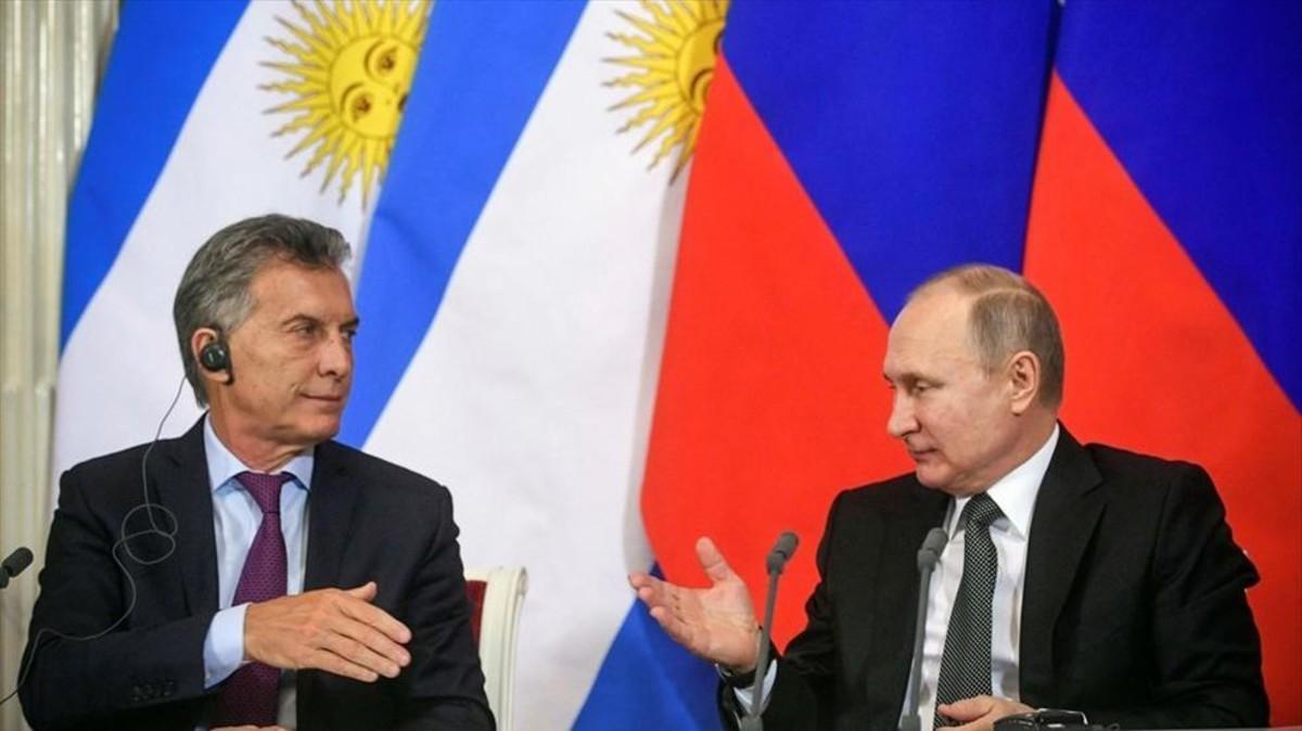Macri mantuvo una cumbre con Putin en Moscú