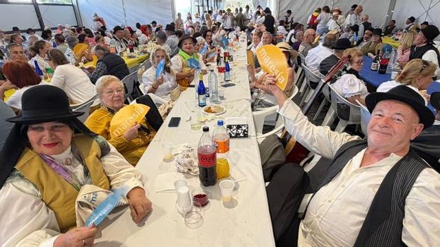 Imagen de un encuentro tradicional de mayores celebrado en Gran Canaria