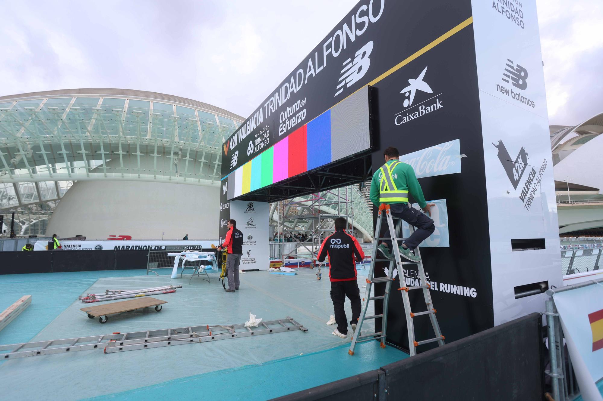 Preparativos para el Maratón Valencia Trinidad Alfonso 2022