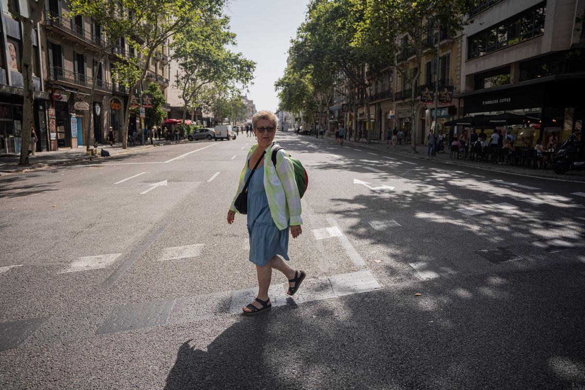 Preparativos para la exhibición de F1 en Barcelona