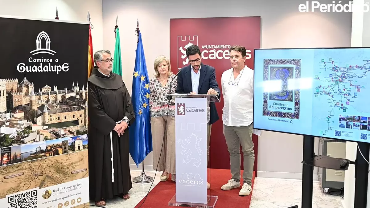Guadalupe ya tiene su cuaderno del peregrino