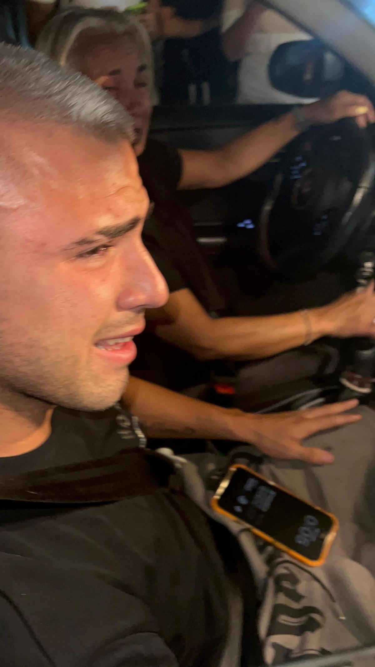 Pablo García se marcha del Betis entre lágrimas traspasado al Racing de Santander