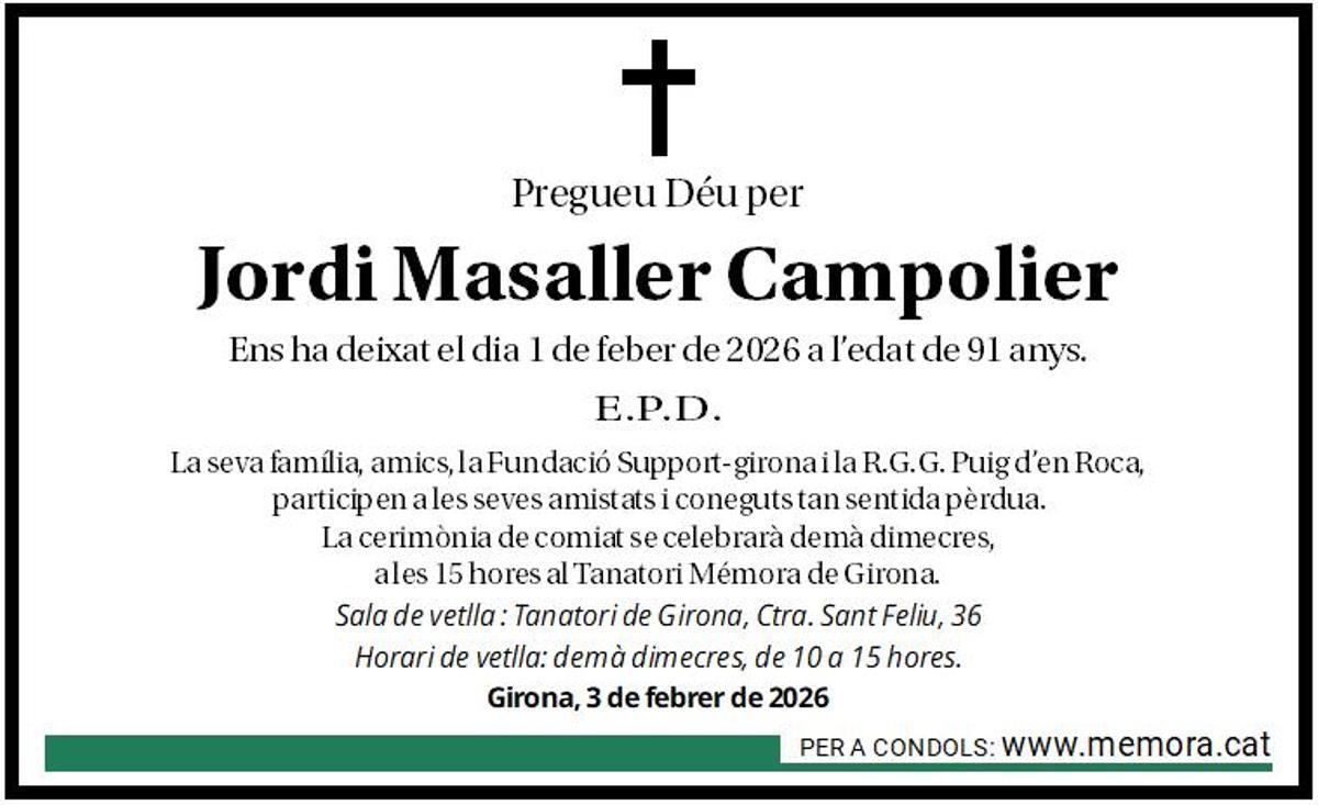 Jordi Masaller Campolier