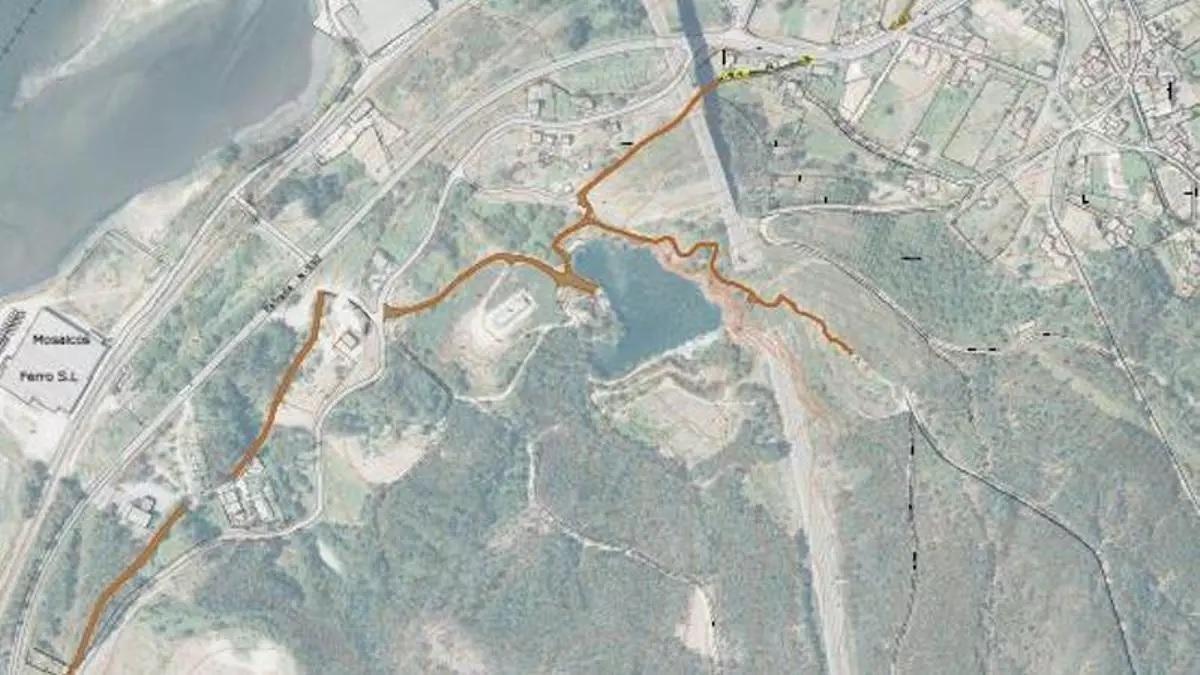La senda forma parte del proyecto de recuperación del Camiño Real.
