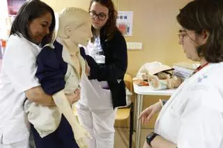 La jornada de simulación clínica del Hospital de Cabueñes, en imágenes