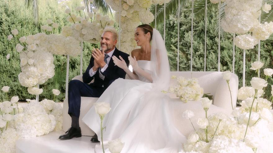 Cañizares le da el 'sí quiero' a su ya esposa Noemí