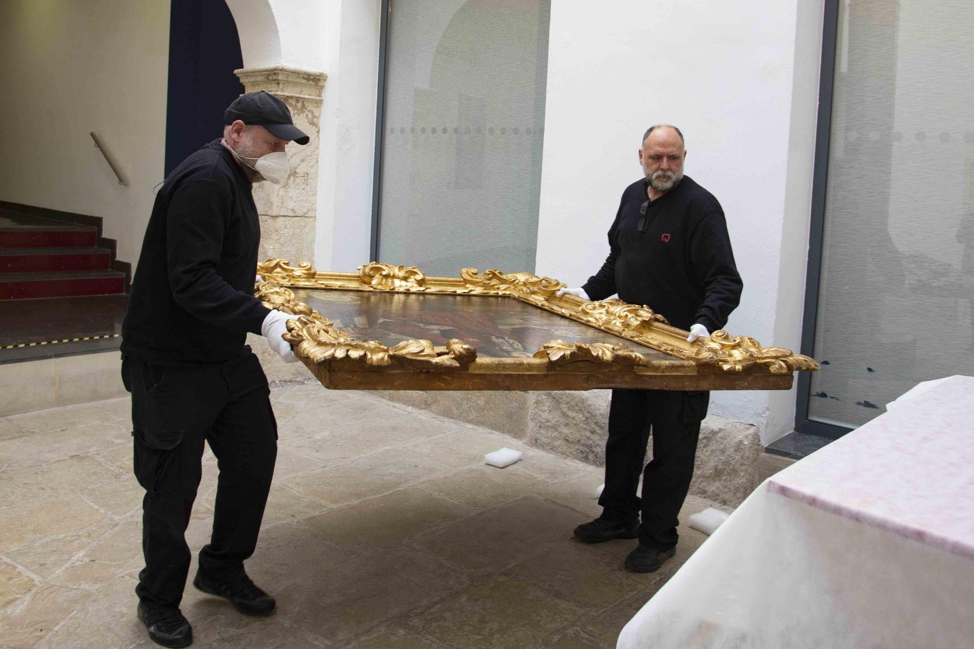 El Cuadro de Felipe V rumbo a Almansa