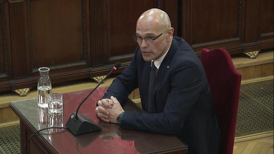 Romeva: &quot;Yo vi violencia claro que sí. La que ejercieron las fuerzas de seguridad&quot;