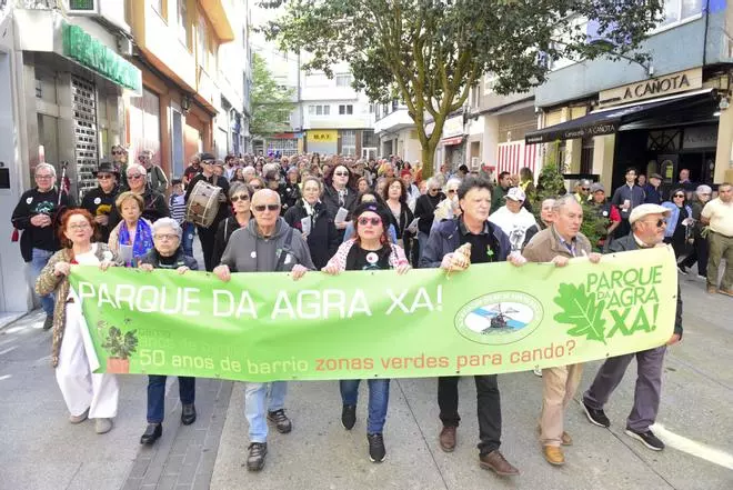 "Non queremos que constrúan", afirma la asociación de vecinos del Agra