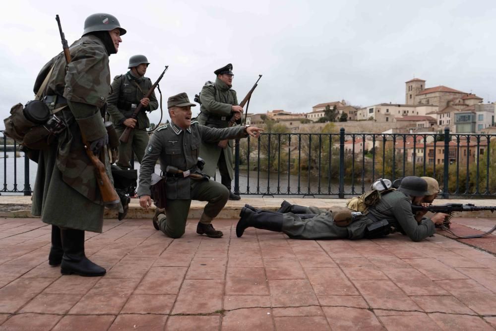 Recreación de la "Toma del puente de Kalach"