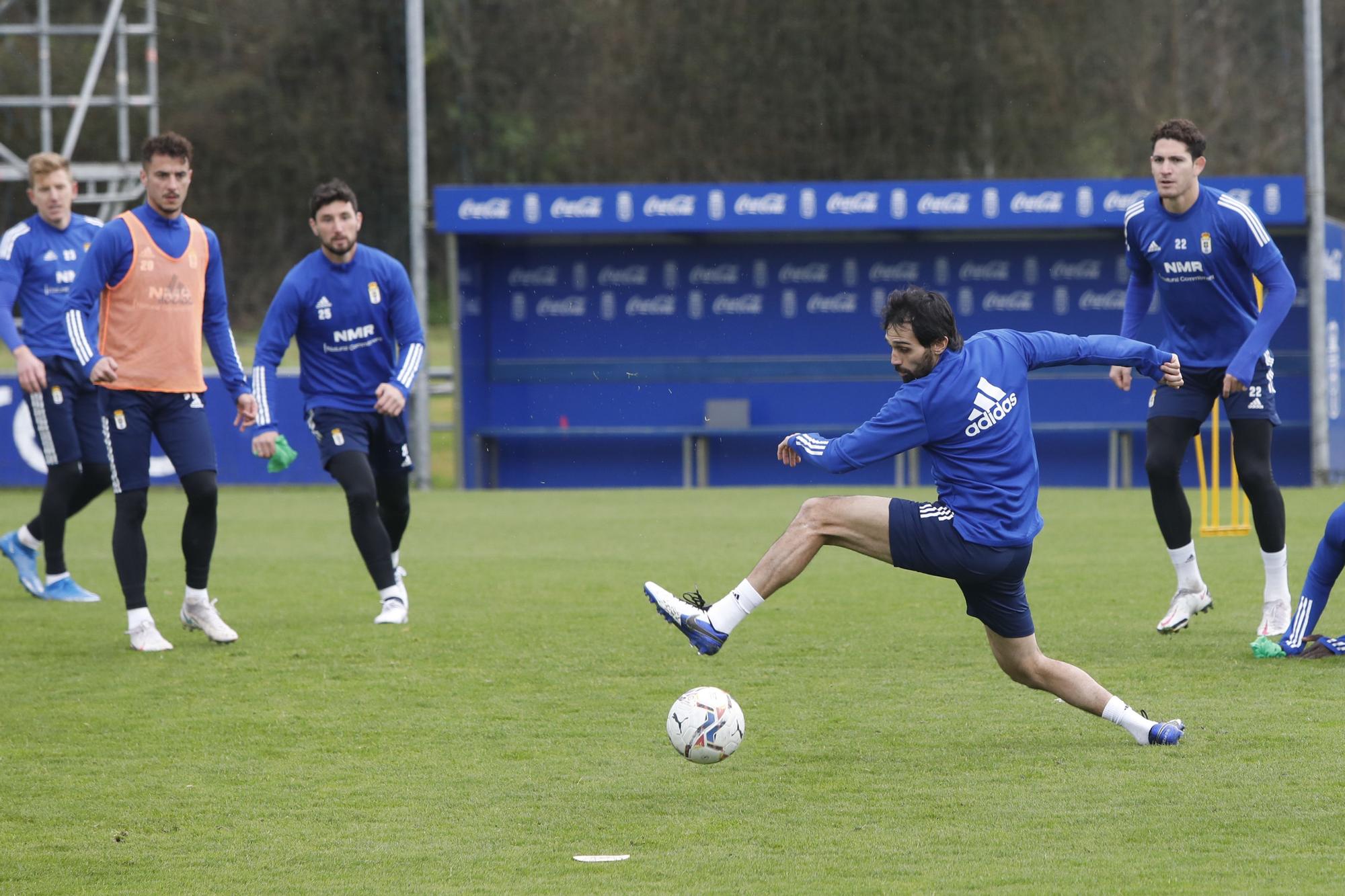 El entrenamiento del Oviedo