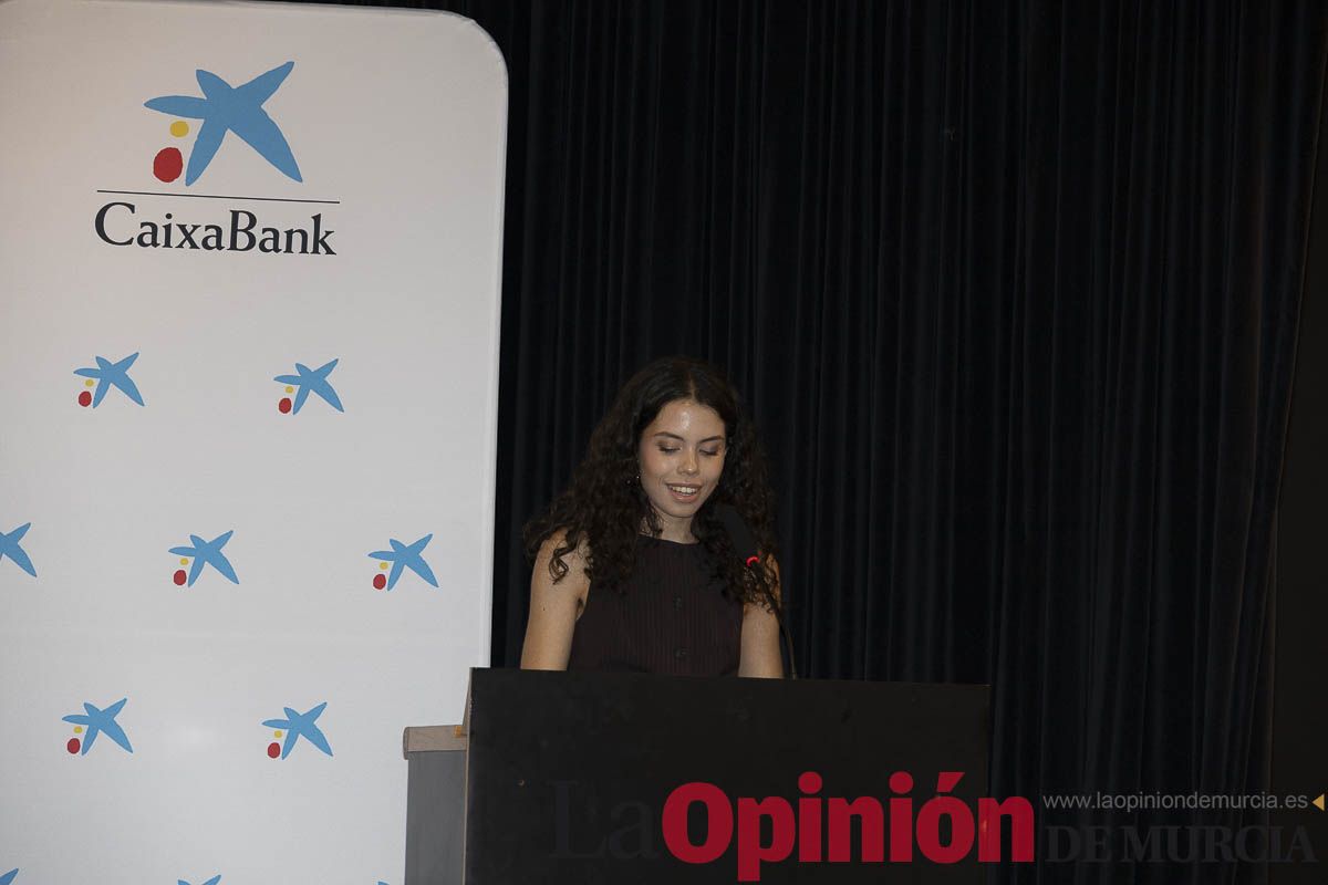 Entrega de los premios de la Fundación Robles Chillida a estudiantes caravaqueños