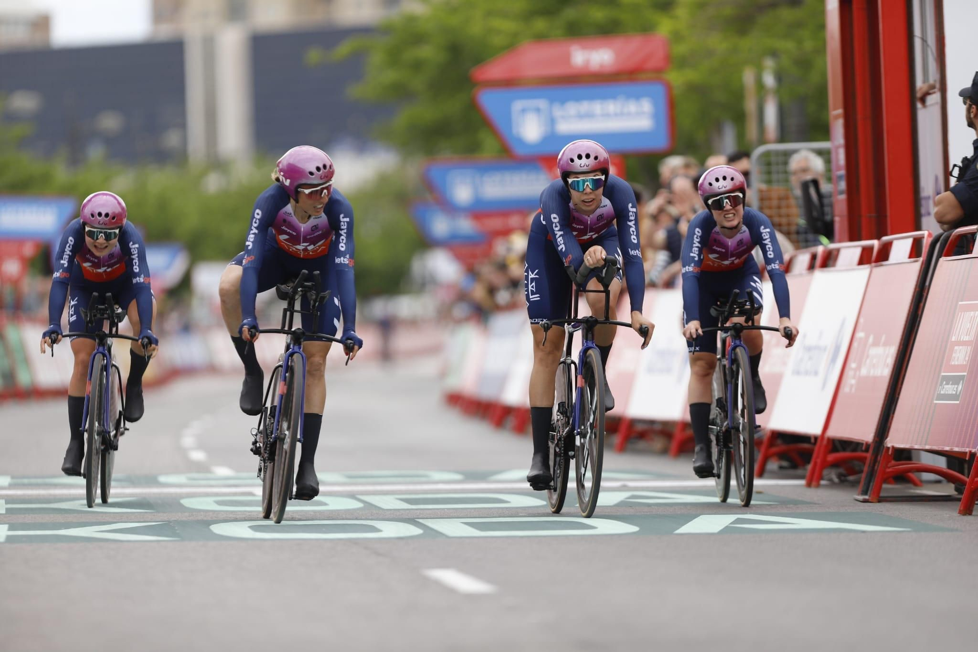 Primera etapa de La Vuelta a España Femenina en València