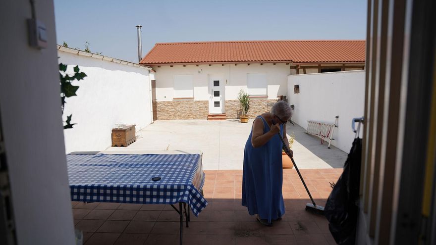 Una imagen del exterior de la fina e la secta de Castellón.