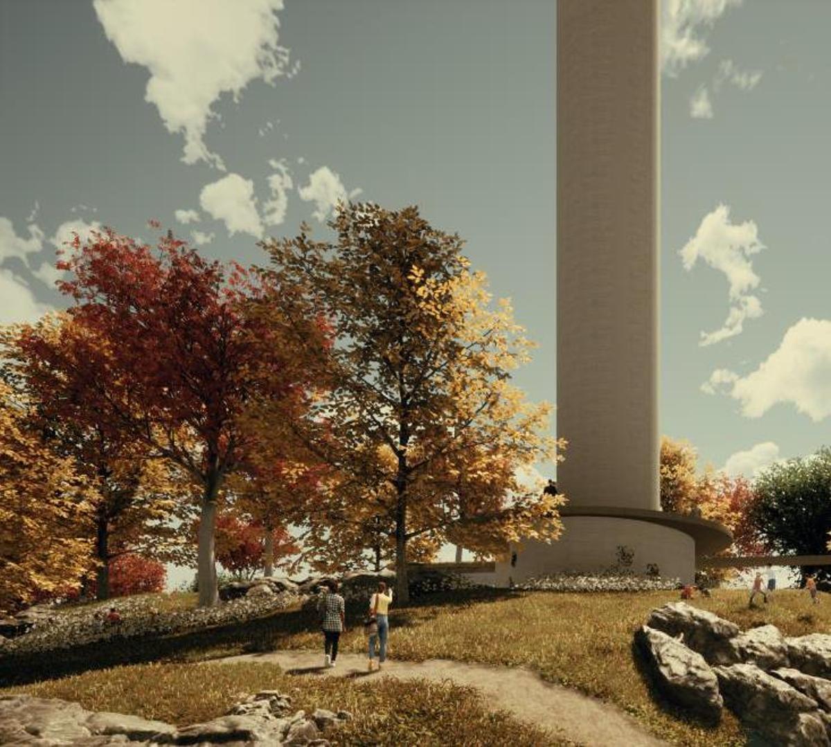 Proyecto del parque de O Vixía.