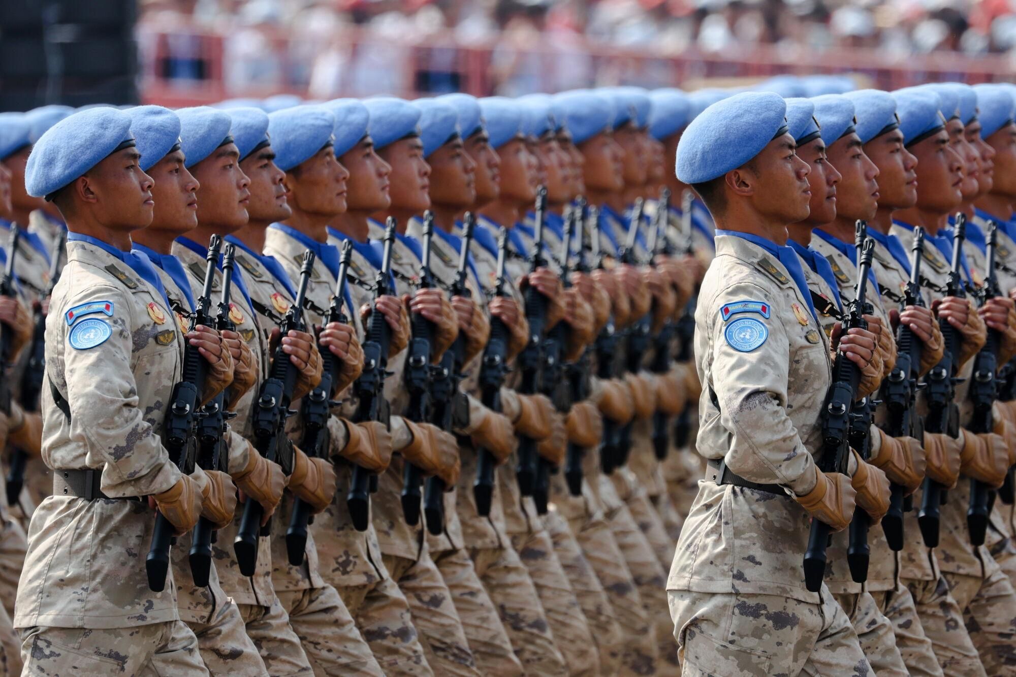 El desfile militar de Pekín, en imágenes.