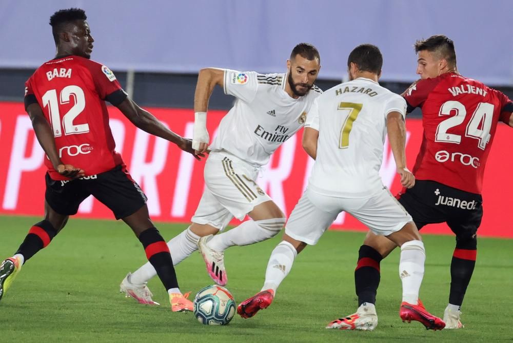 El Mallorca da la cara ante el Real Madrid en el debut de Luka Romero