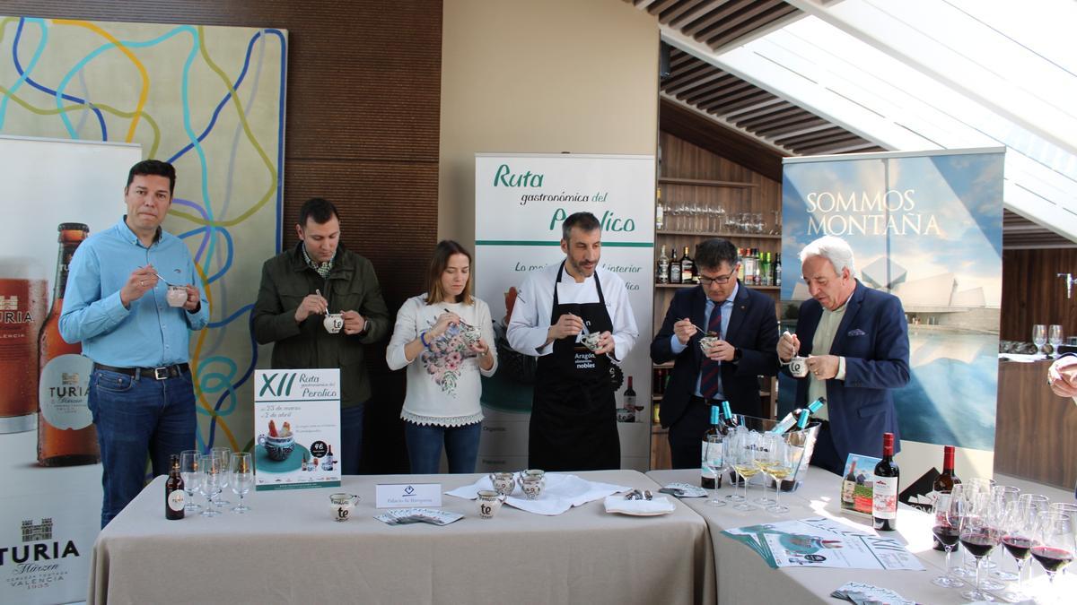 Acto de presentación de la Ruta del Perolico.