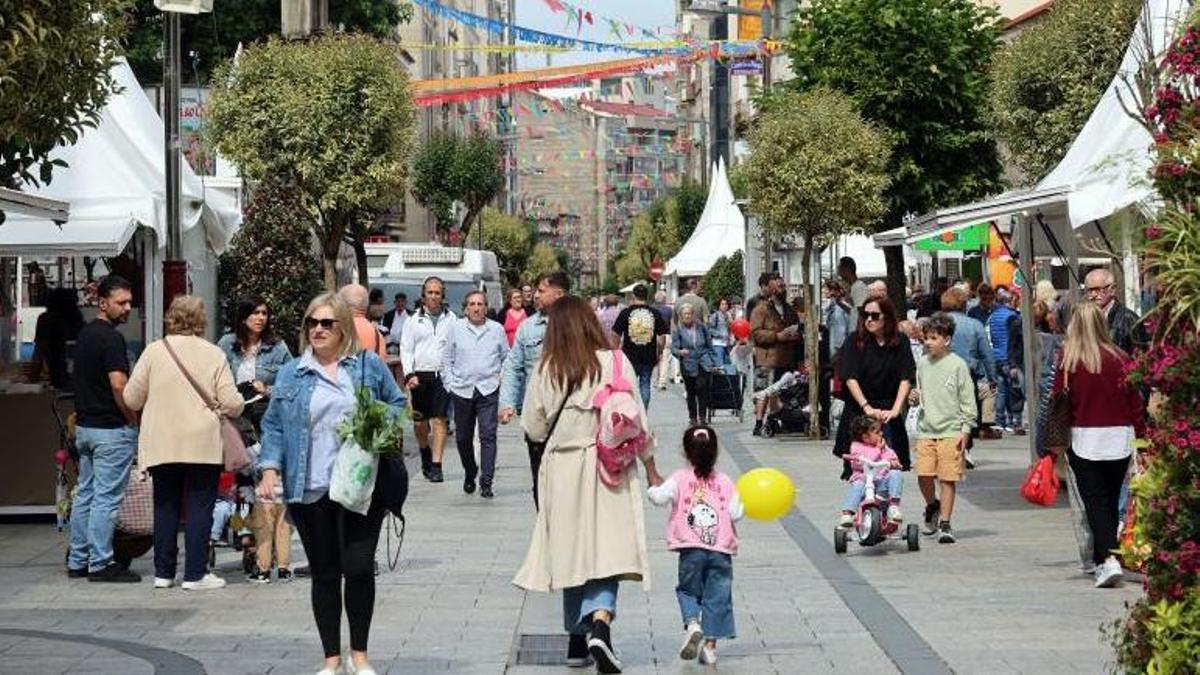 Una edición anterior de la Fiesta de la Festa da Alegría.