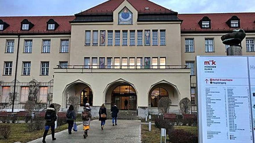 Klinikum Schwabing, on roman ingressat l&#039;home infectat a Alemanya