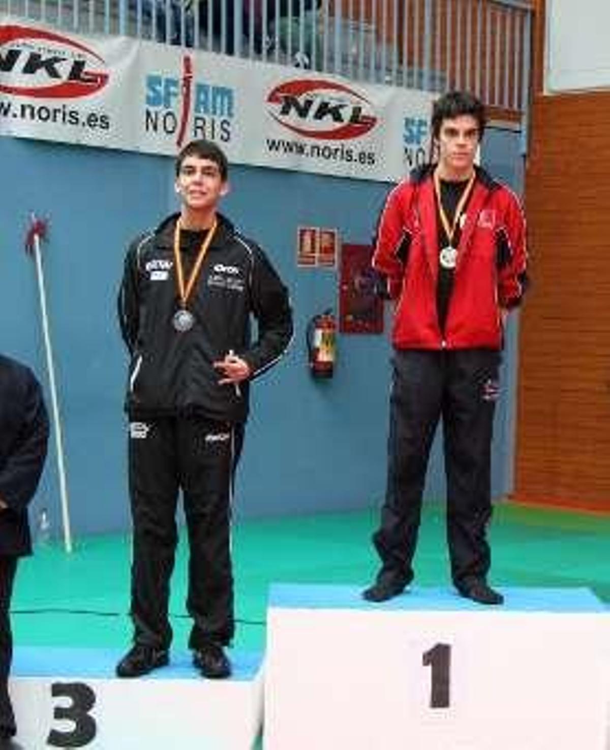 Cuatro medallas para Andrés Piñeiro y Jaime Álvarez, del Artai, en Villaviciosa