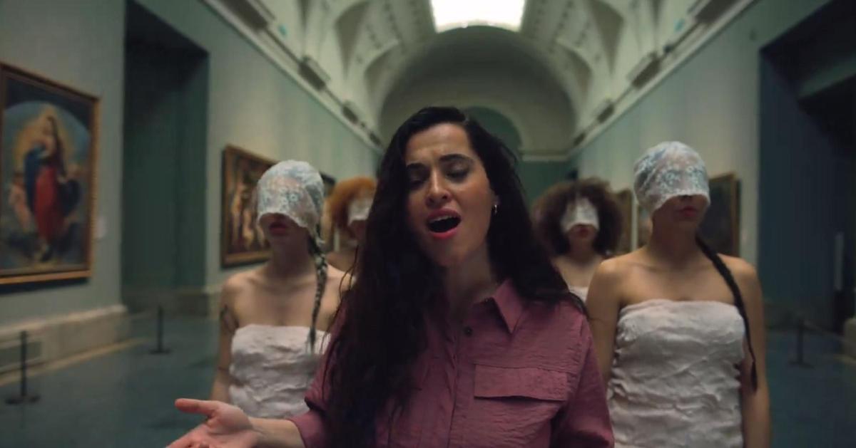 Sílvia Pérez Cruz, en un moment del vídeoclip.