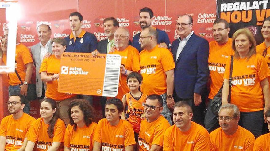 El Valencia Basket quiere llegar a los 7.800 abonados