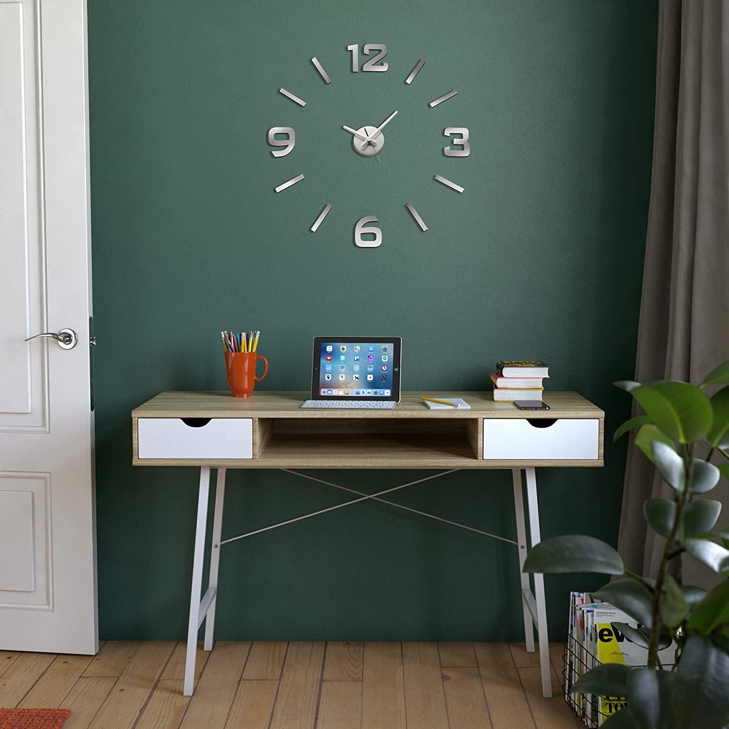 Versa Klistermärke Reloj de Pared Silencioso