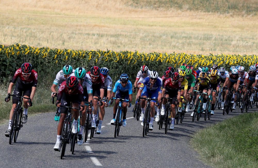 Tour de Francia, la décima etapa, en imágenes