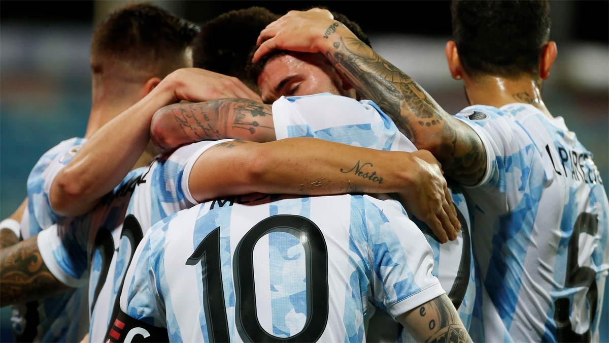 Argentina es un piña en esta Copa América