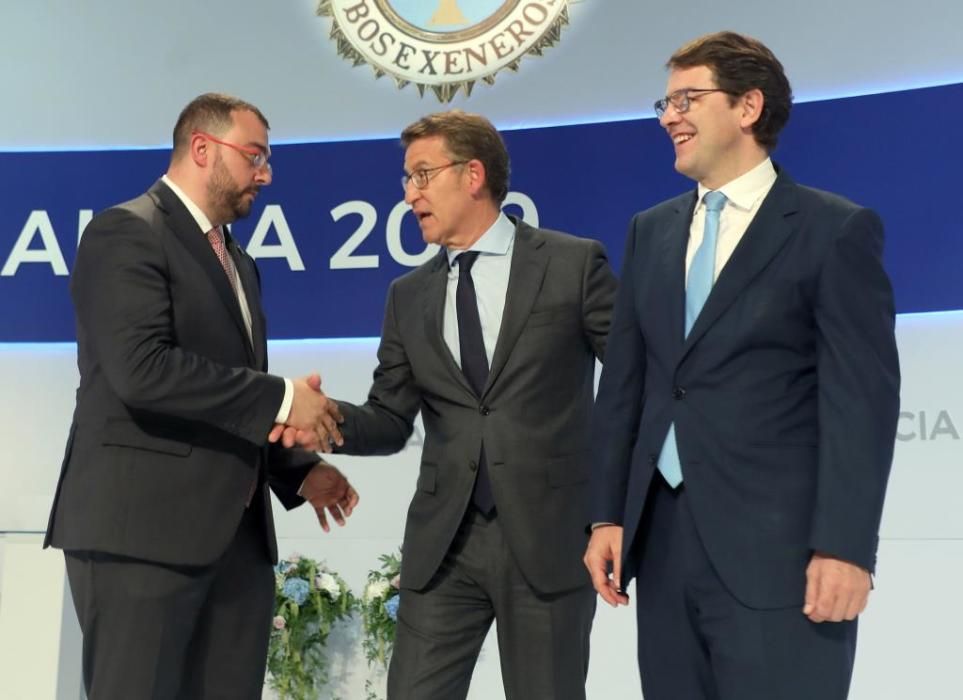 Las imágenes de la gala de entrega de las Medallas de Galicia