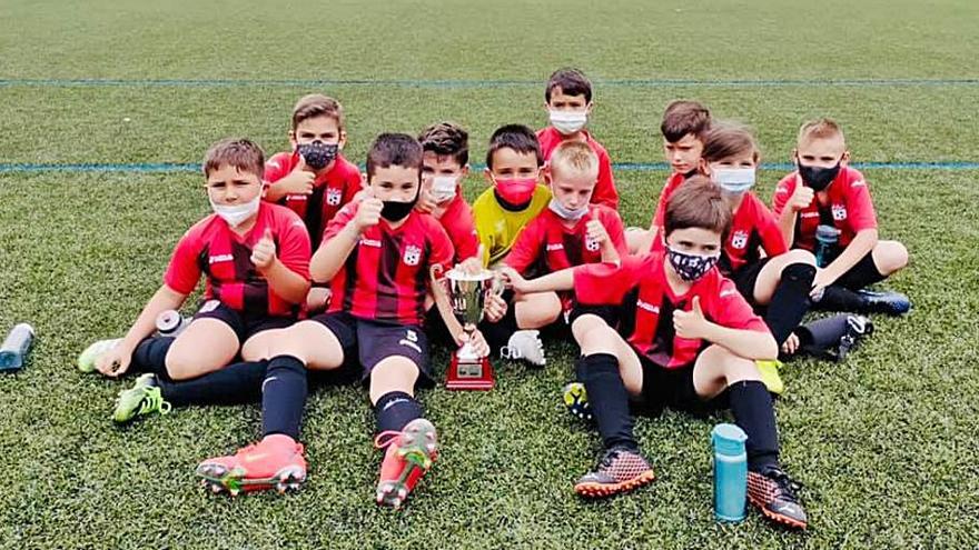 Los prebenjamines lalinistas fueron subcampeones. |  // EF LALÍN