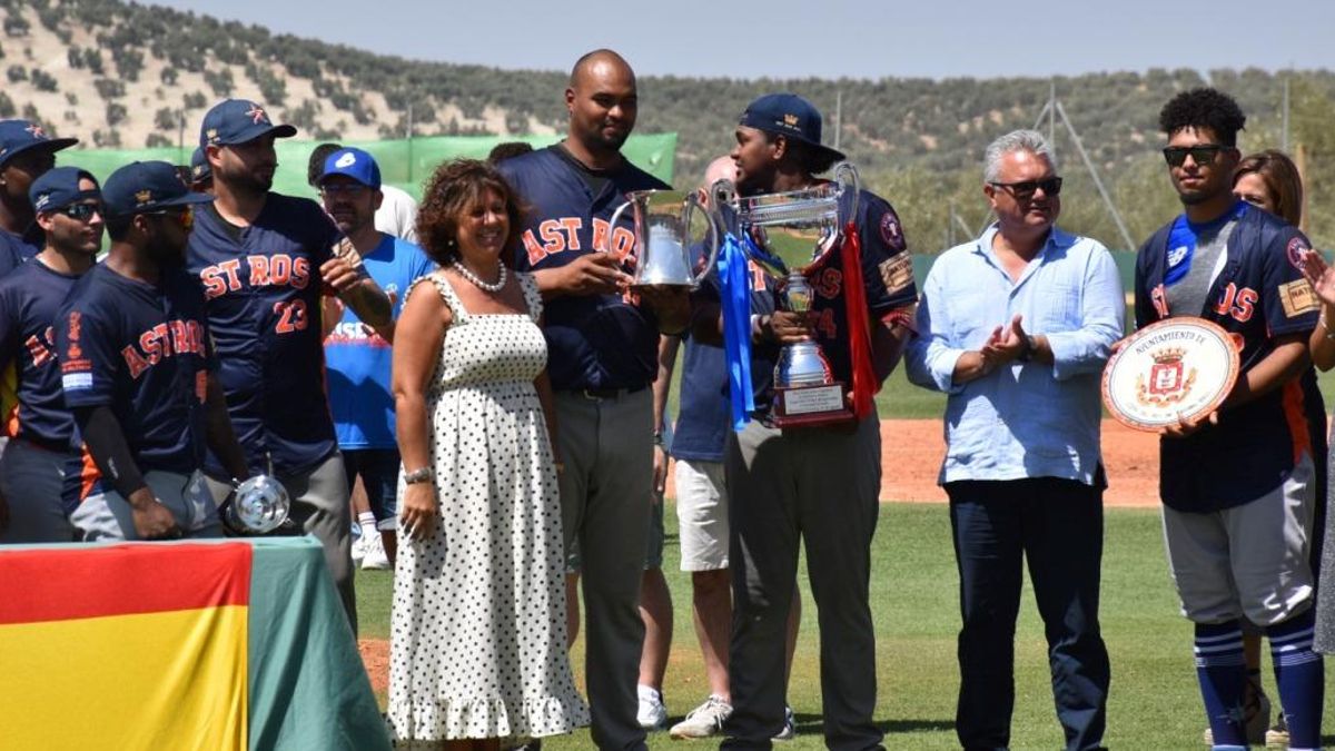 Entrega de premios de la Copa del Rey de béisbol.
