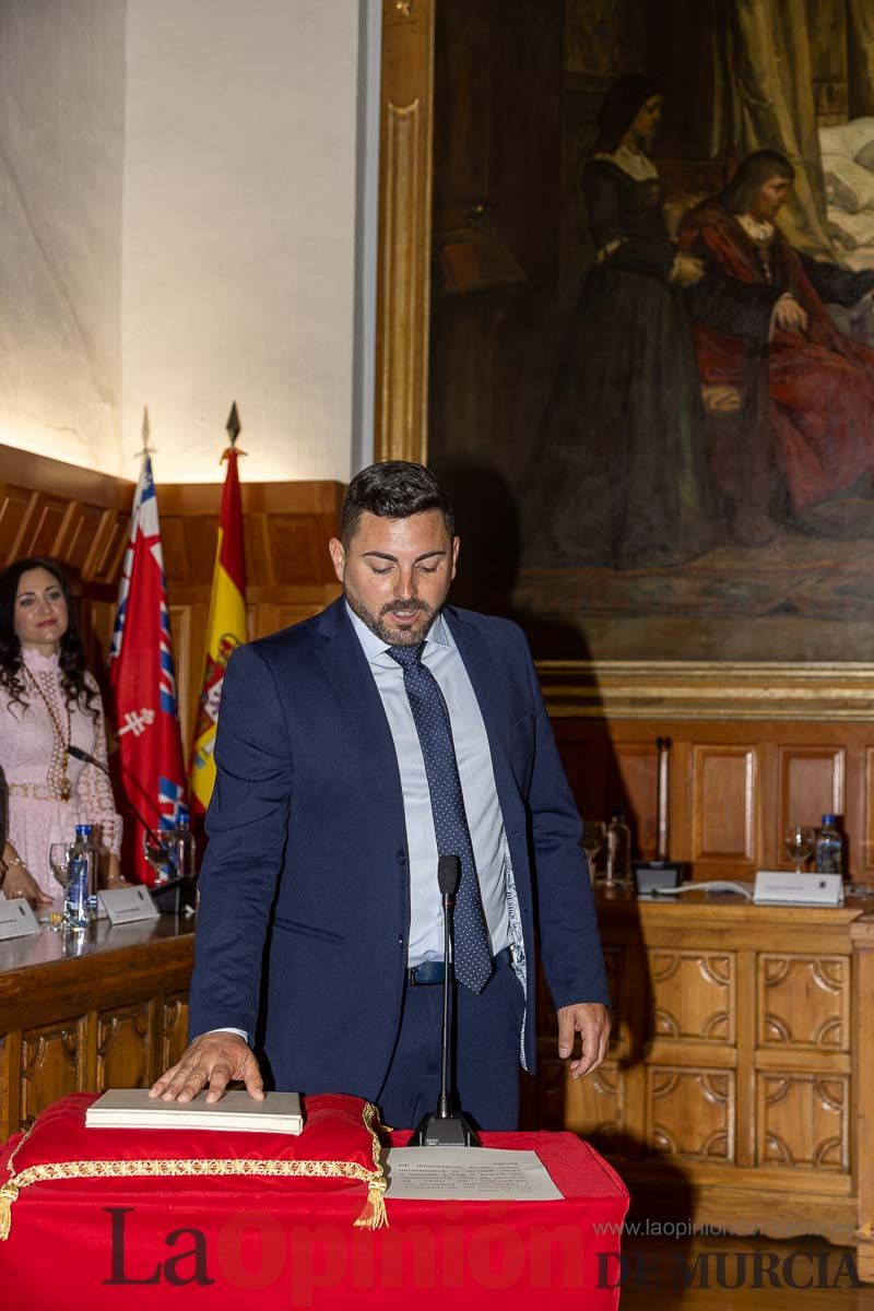 Pleno de investidura en el Ayuntamiento de Caravaca