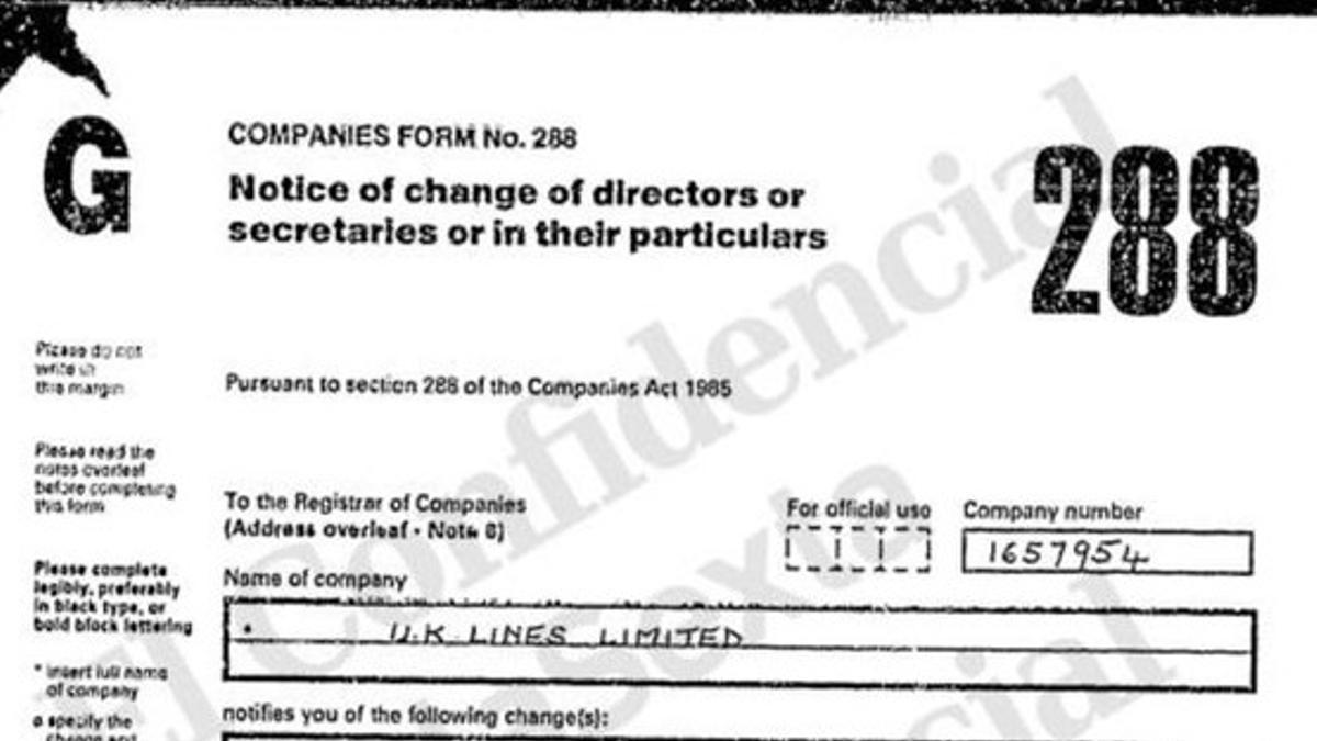 Documento en el que consta la firma del ministro Soria, publicado por 'El Confidencial'