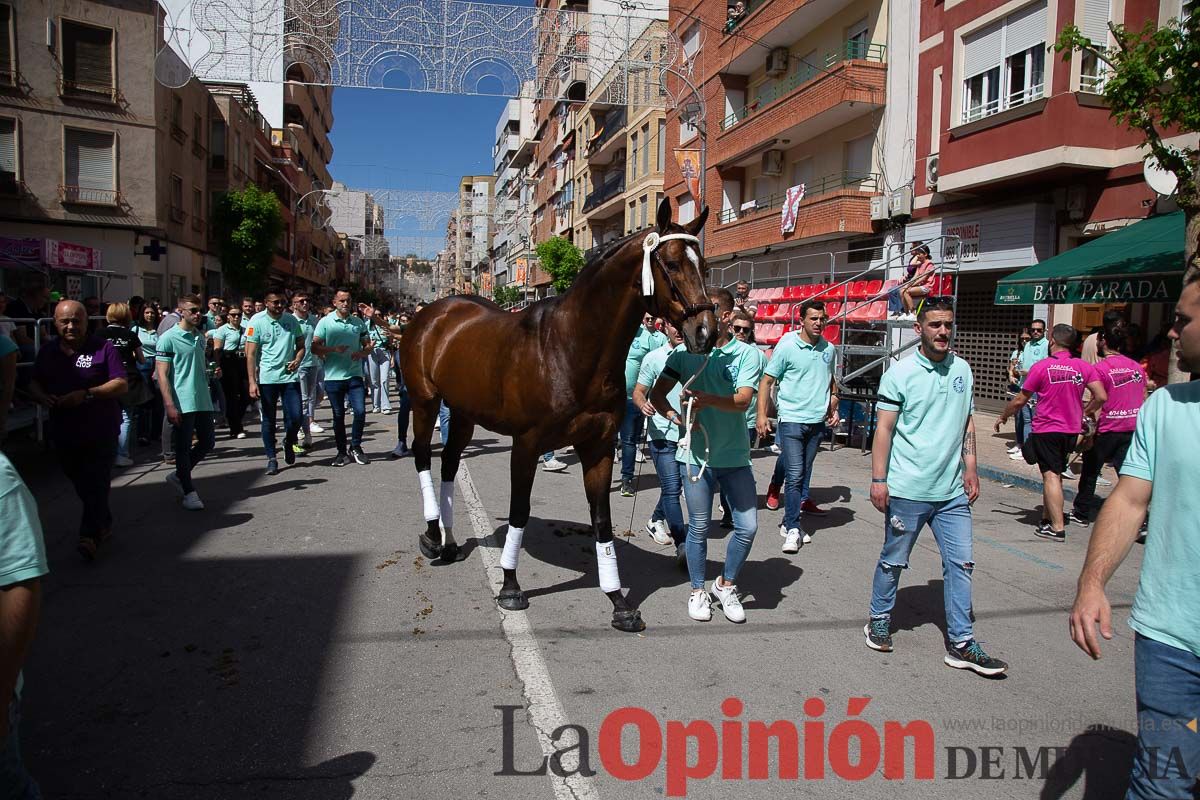 Pasacalles caballos del vino al hoyo