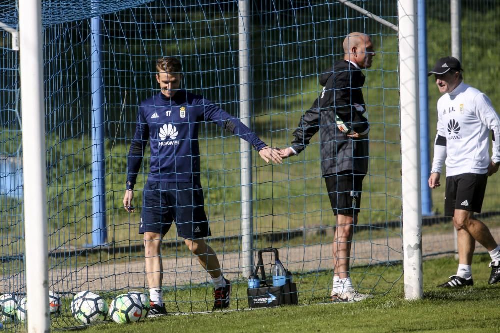 Entrenamiento del Real Oviedo