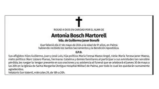 Antonia Bosch Martorell
