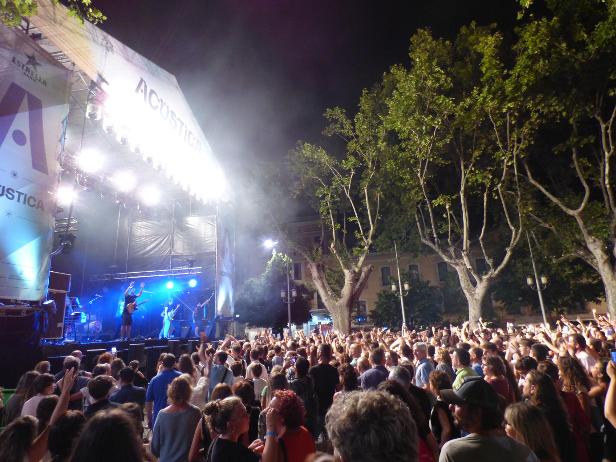 Diversitat musical en els concerts simultanis de la segona nit de l'Acústica