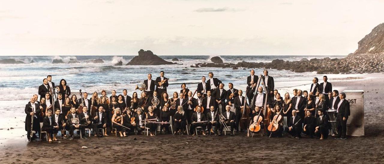 La Orquesta Sinfónica de Tenerife.