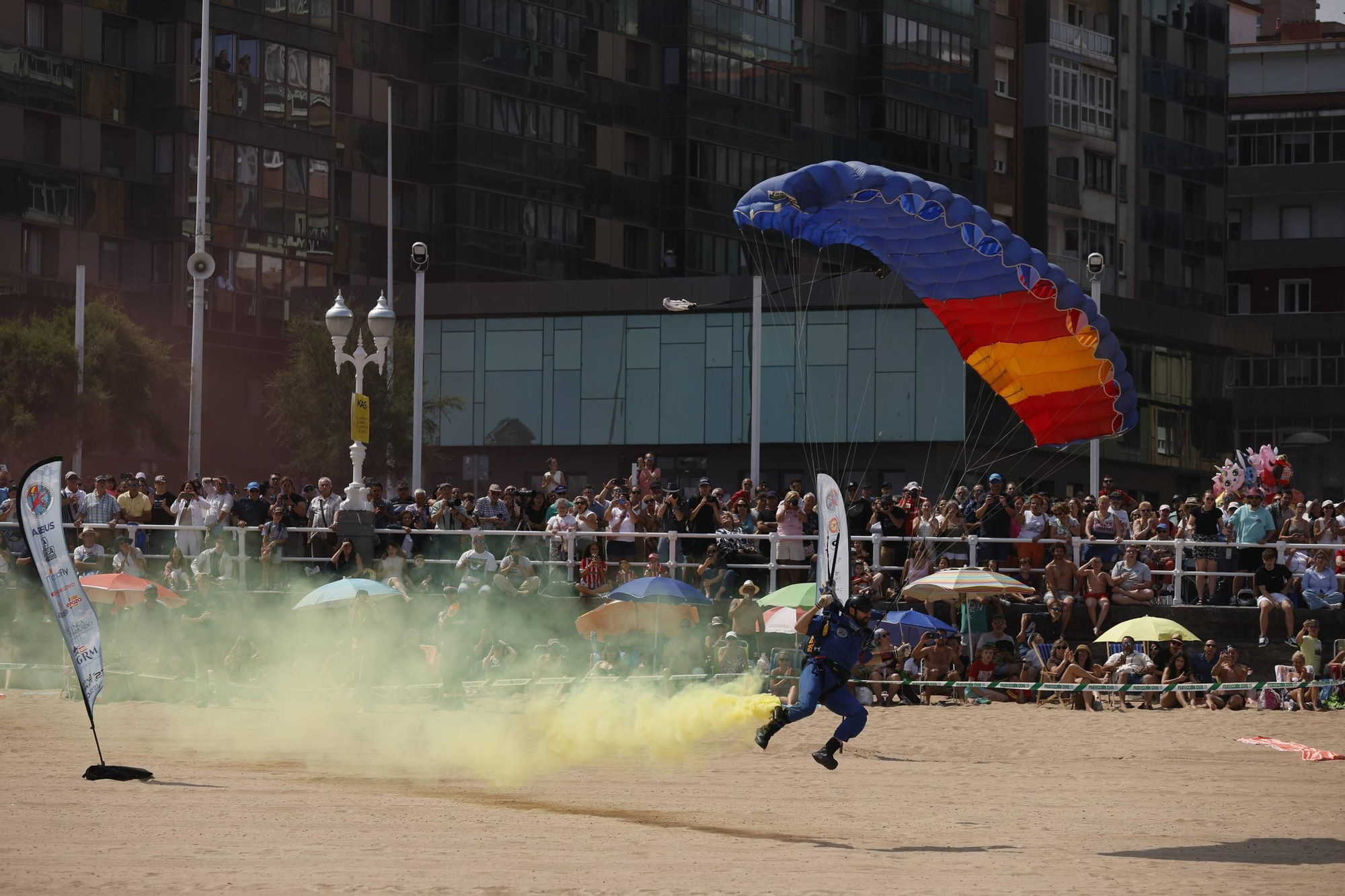 El espectacular y multitudinario Festival Aéreo de Gijón, en imágenes