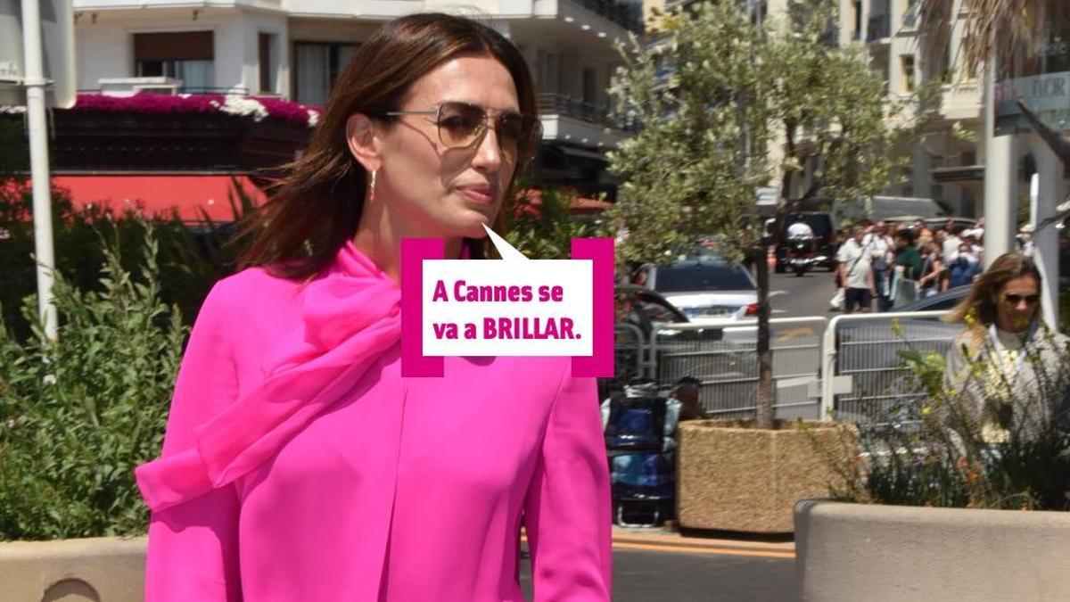 Nieves Álvarez en Cannes o cómo llevar el 'bling bling' en un look
