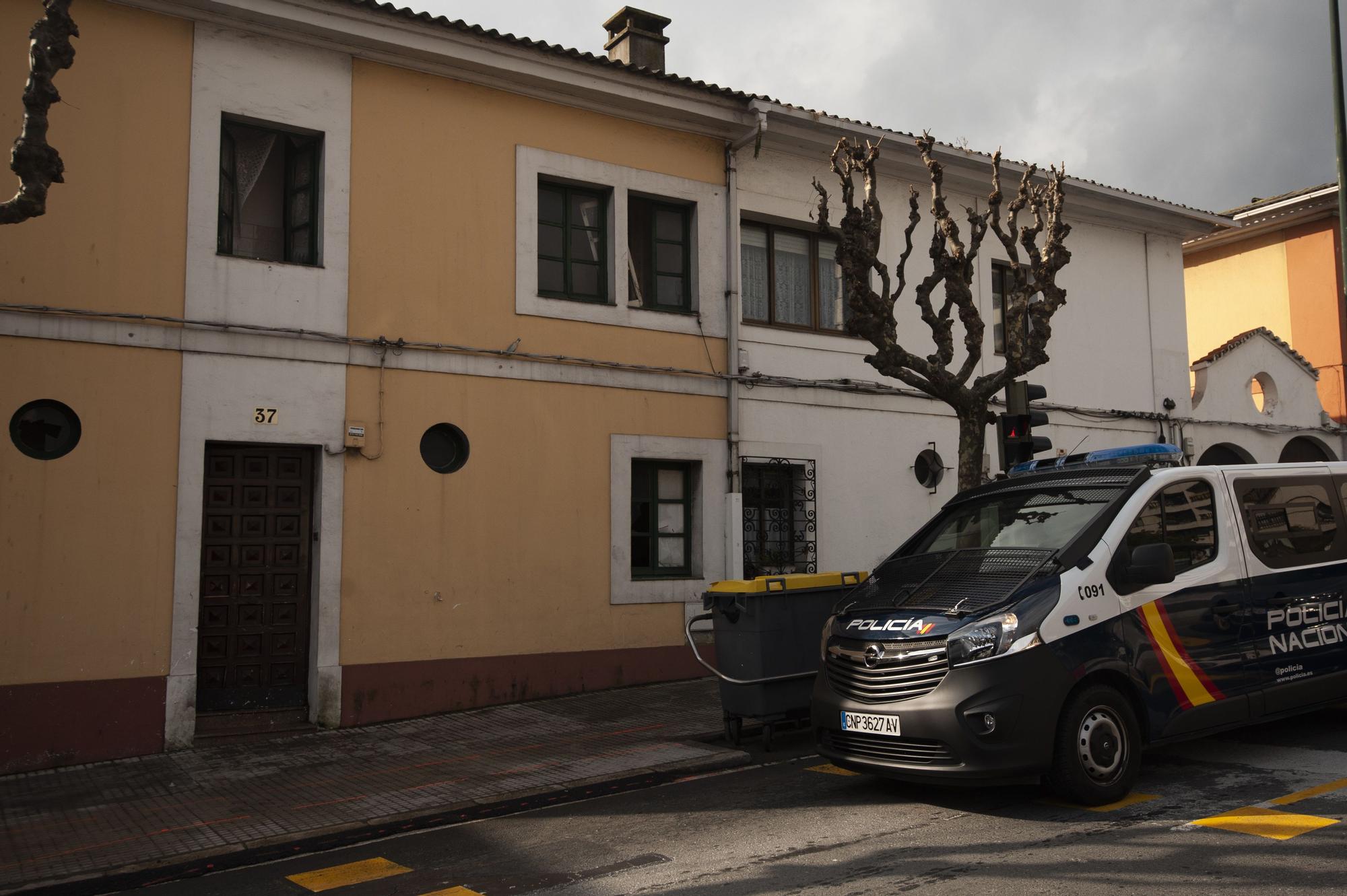 Desalojo de la casa donde un ocupa dio un machetazo en la cabeza a otro